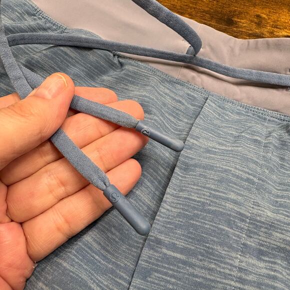 Lululemon Mens Size S Shorts T.H.E. Liner Heather Allover Sea Salt Stretch - Picture 11 of 15